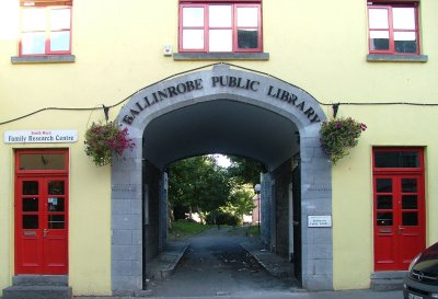 library entrance